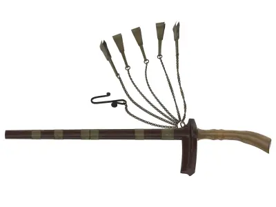 Si Euli Knife Low-poly 3D model