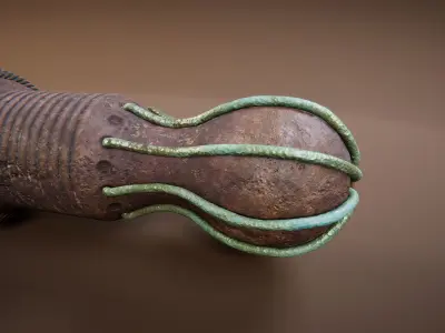 Ancient Artifact Low-poly 3D model