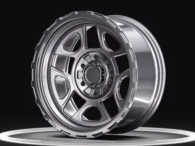 AVS Progressive 4x4 Wheels 3D model