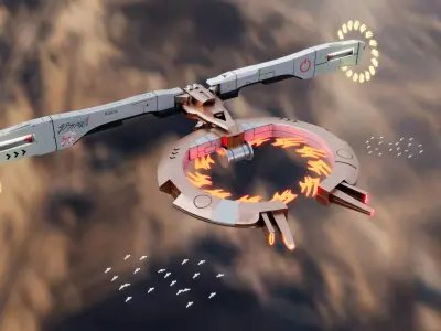 Fighter jet  3D model