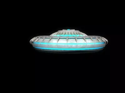 Ufo ship Free 3D model