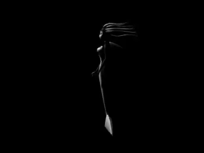 Ariel Bold the Mermaid 3D model