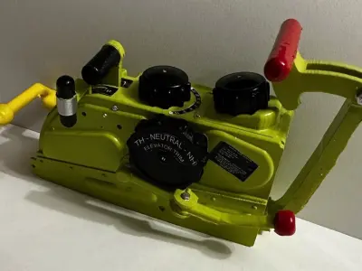 P51 mustang NEW Hight definition work Cockpit Carf 3D print model