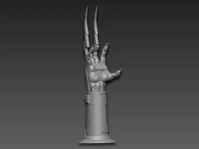 The hand of the predator 3D print model