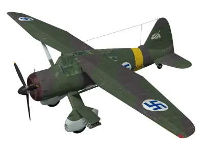 Westland Lysander MkIII 3D model