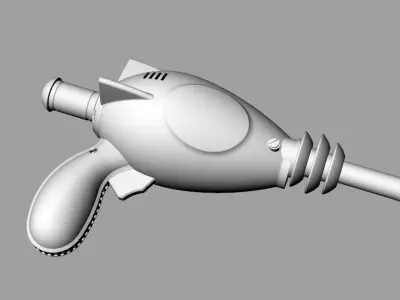 Fallout weapons and accessories pack 6th Scale Prop Replicas 3D Model Collection