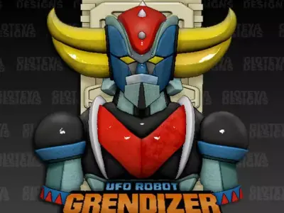UFO Robo Grendizer Goldrake 3D model