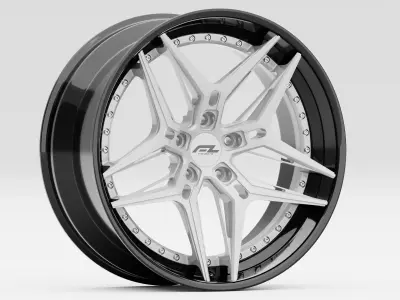 Forgedlite DC9 MODULAR Rim 3D model