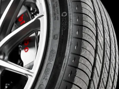 Michelin Primacy Tour 245 45 R20 3D model