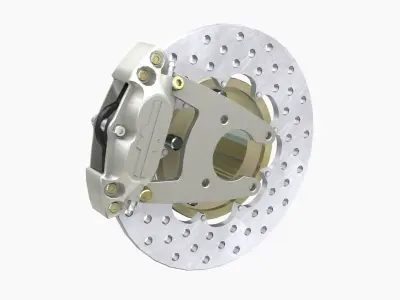 Mark Williams Brake Disc Low-poly 3D model