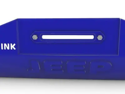 Bumper Jeep Car 3D model