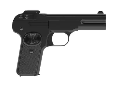 FN M1900 Pistol 3D model