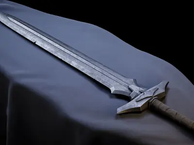 Sword - DF Low-poly 3D model