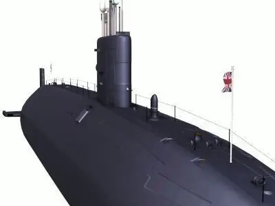 Submarine - Trafalgar Class - 3D model