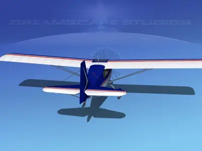 Bellanca Citabria 7KC V01 3D model
