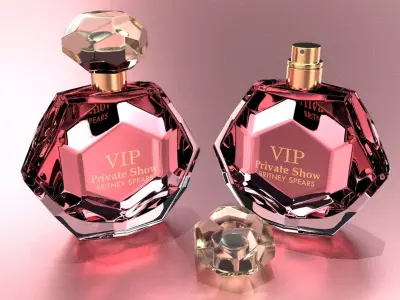 Britney Spears VIP Private Show Perfume Free 3D model