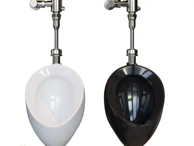 TOTO commercial washout urinal 3D model