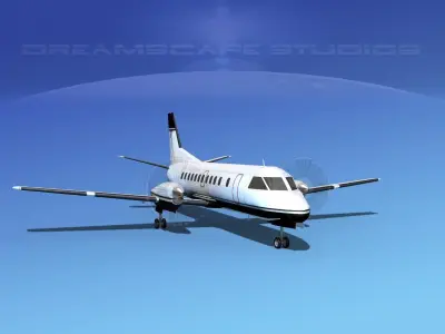 SAAB SF340 Arizona Express 3D model