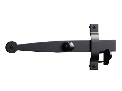 Cast Iron Gate Latch Bar Catch 3D model