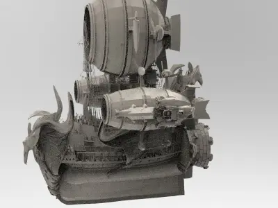 Eagle Claw AirShip 3D model