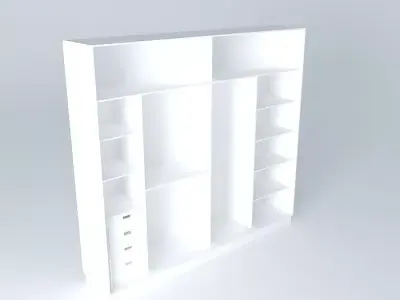 Closet JF q2 Free 3D model