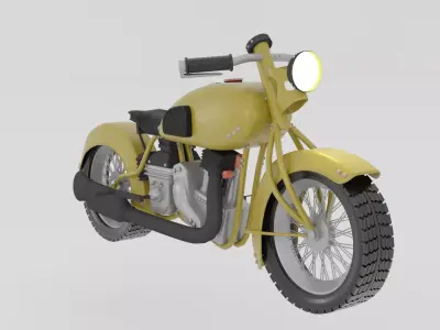 Motorcycle TIZ AM-600 3D model