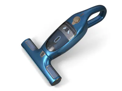 Modern Handheld Vacuum Cleaner  Low-poly 3D model