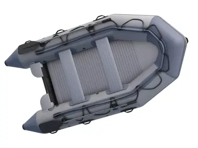Inflatable Boat 3D model