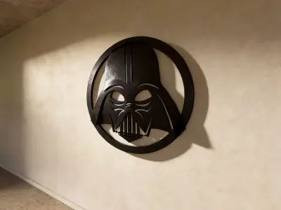 Star Wars Wall Art STL File 3D Print Model 3D print model