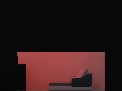 Isomeric Private Home Cinema 3D model