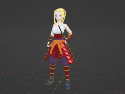 Beatrix Amerhauser - Zom 100 3D model