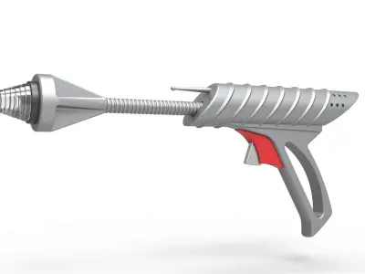 Laser pistol from Lost in Space TV series 1965 3D print model