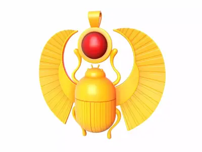 Egypt Beetle 3D model