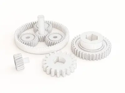 Gear 18 3D model