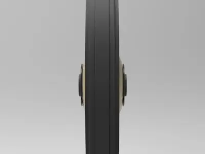 Wheel from barrow 3D model