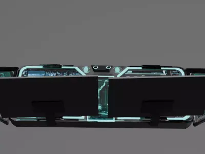 Sci fi Display Console 3D model