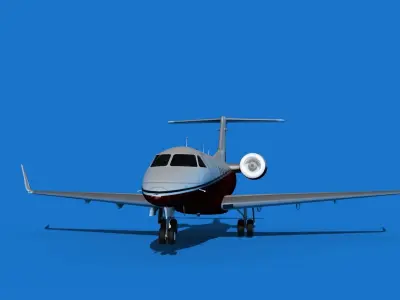 Embraer Praetor 600 V11 3D model