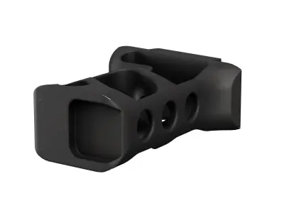 Fortis Foreshift Vertical Grip Low-poly 3D model