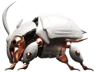 Beetle Low-poly 3D model