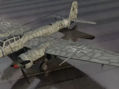 Junkers Ju-388 J-4 Nachtjager 3D model