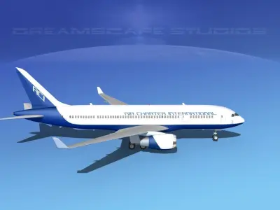 Boeing 787-8 Air Charter Intl 3D model