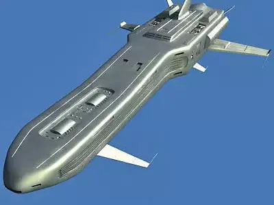 Spaceship 33 3D model
