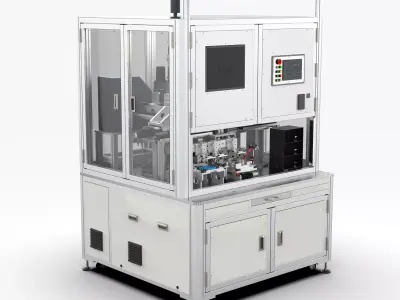 Multi-axis Automatic Locking Screw Machine 3D model