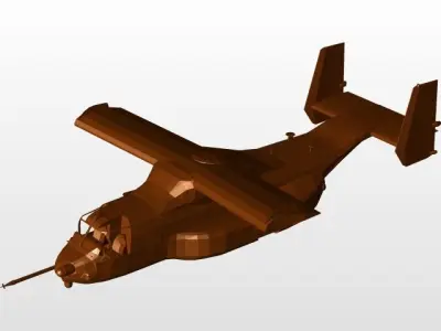 MV22 By Said Ibrahim Free 3D model