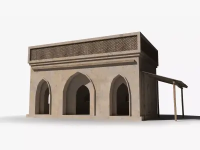Arab x47 Low-poly 3D model