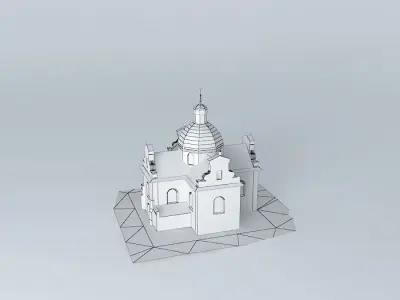 Church of the Holy Cross Free 3D model