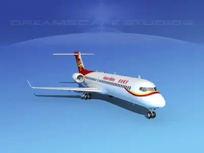 Comac ARJ21-700 Hainan Airlines 3D model