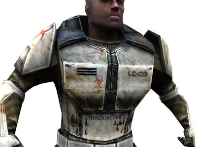 3DRT - Sci-Fi Elite Troopers Low-poly 3D model