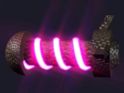 Automatic Space charger Low-poly 3D model