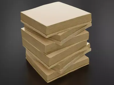 cardboard sheet 01 3D print model